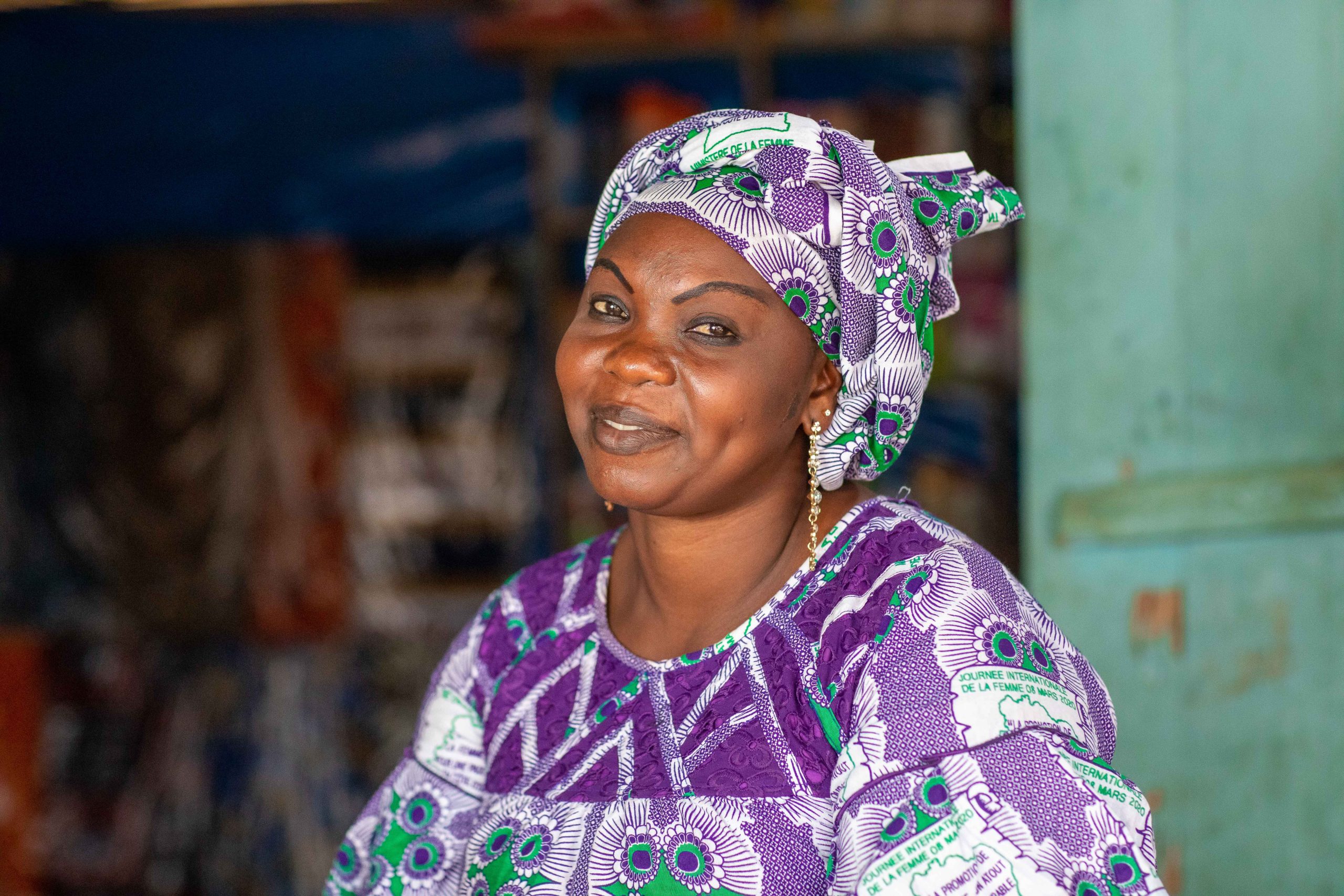 Cote d'Ivoire cocoa farmer Sankara Azéta