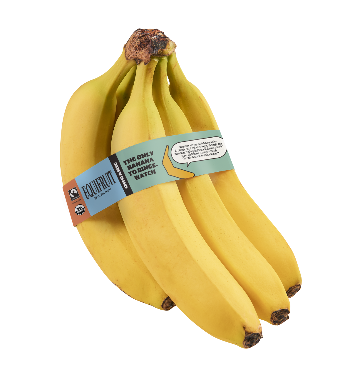 Case of Organic & Fair Trade Bananas (Ecuador), 40 lb, Equal Exchange