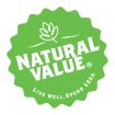 Logo for Natural Value.
