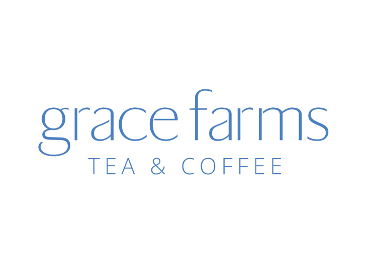 Logo for Grace Farms tea and coffee.