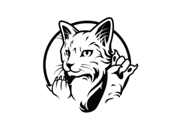 Logo for Rockin' Cat.